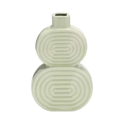 Sagebrook Home Stacked Circle Vase