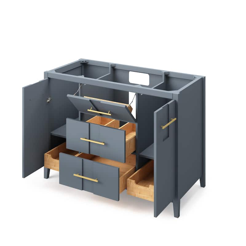 Jeffrey Alexander VN2KAT-48-NT Katara 48" Single Free Standing Vanity
