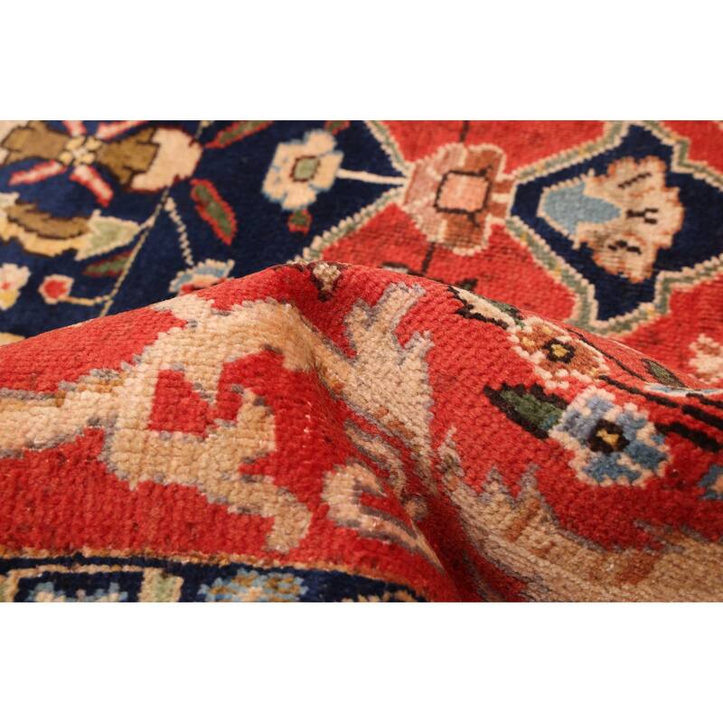 ECARPETGALLERY Hand-knotted Anadol Light Red Wool Rug - 4'7 x 6'5