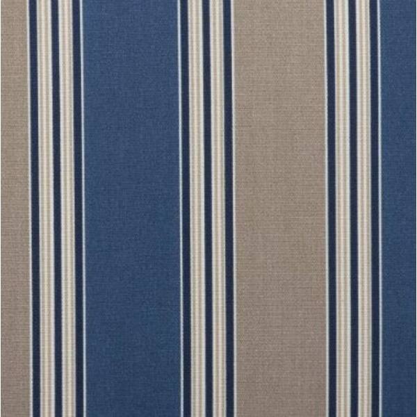 Outdoor Patio Furniture Mid Back Chair Cushion Blue Tan Stripe Multi Overstock 16608957