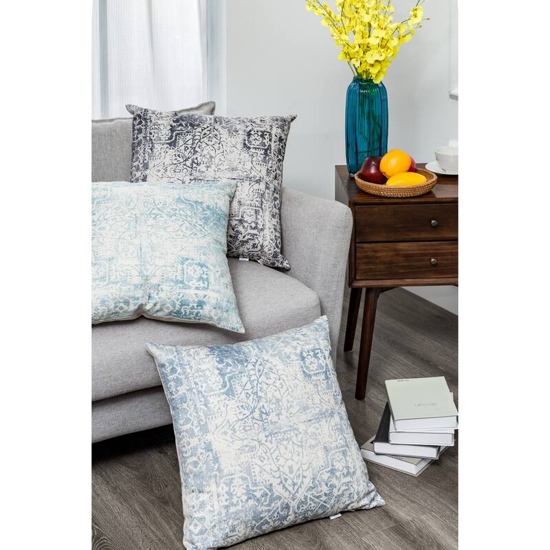 Elite Pillow with Carved Design