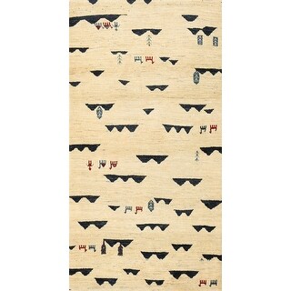 Ahgly Company Machine Washable Contemporary Sun Yellow Area Rugs - Bed ...