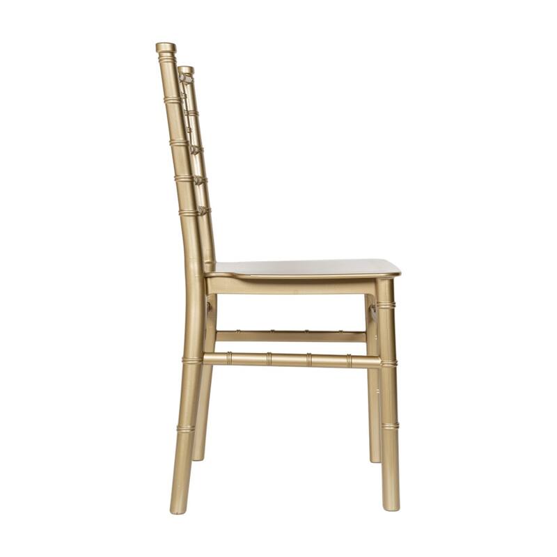 Set of 6 Children's Classic Resin Chiavari Chairs for All Occasions - 12"W x 12"D x 24.75"H