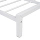 preview thumbnail 34 of 46, Metal Platform Bed with House-Shaped Headboard for Kids