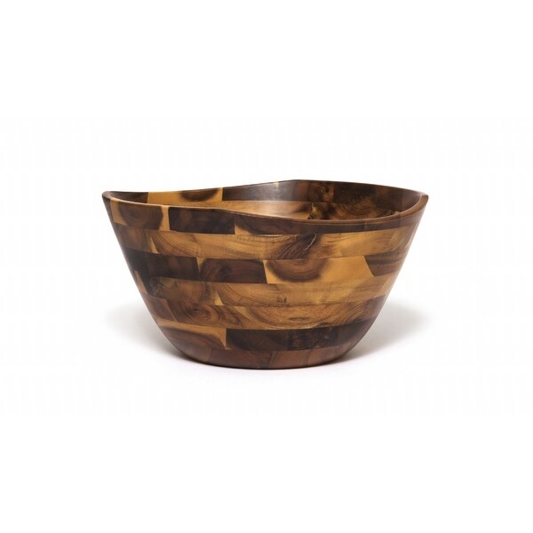 Lipper International Acacia Wood Serving Bowl - Thumbnail 5