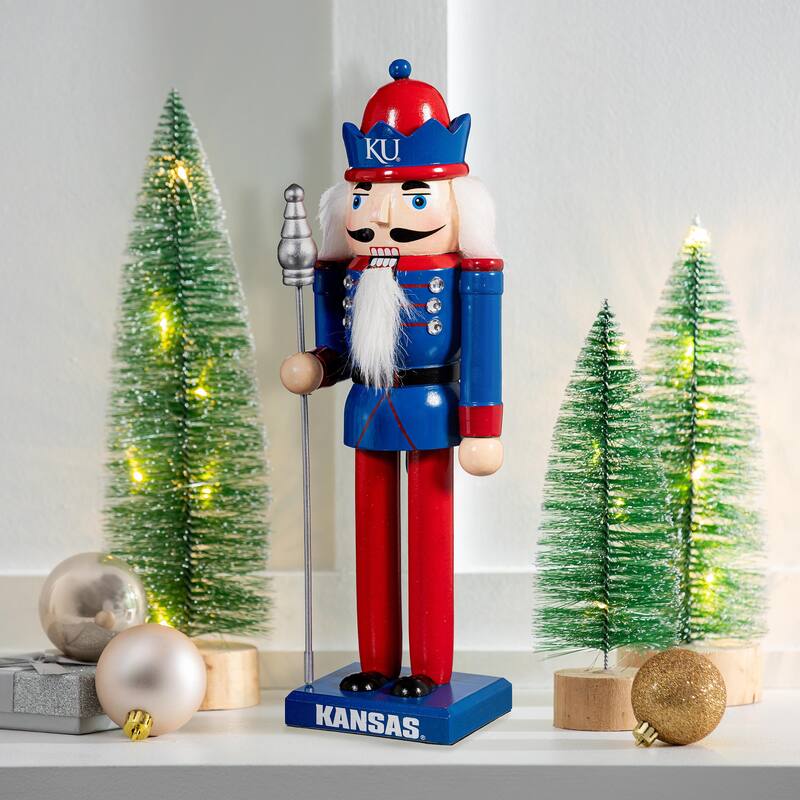 Nutcracker Statue, University of Kansas - 4.53''W x 4.53''H x 13.58