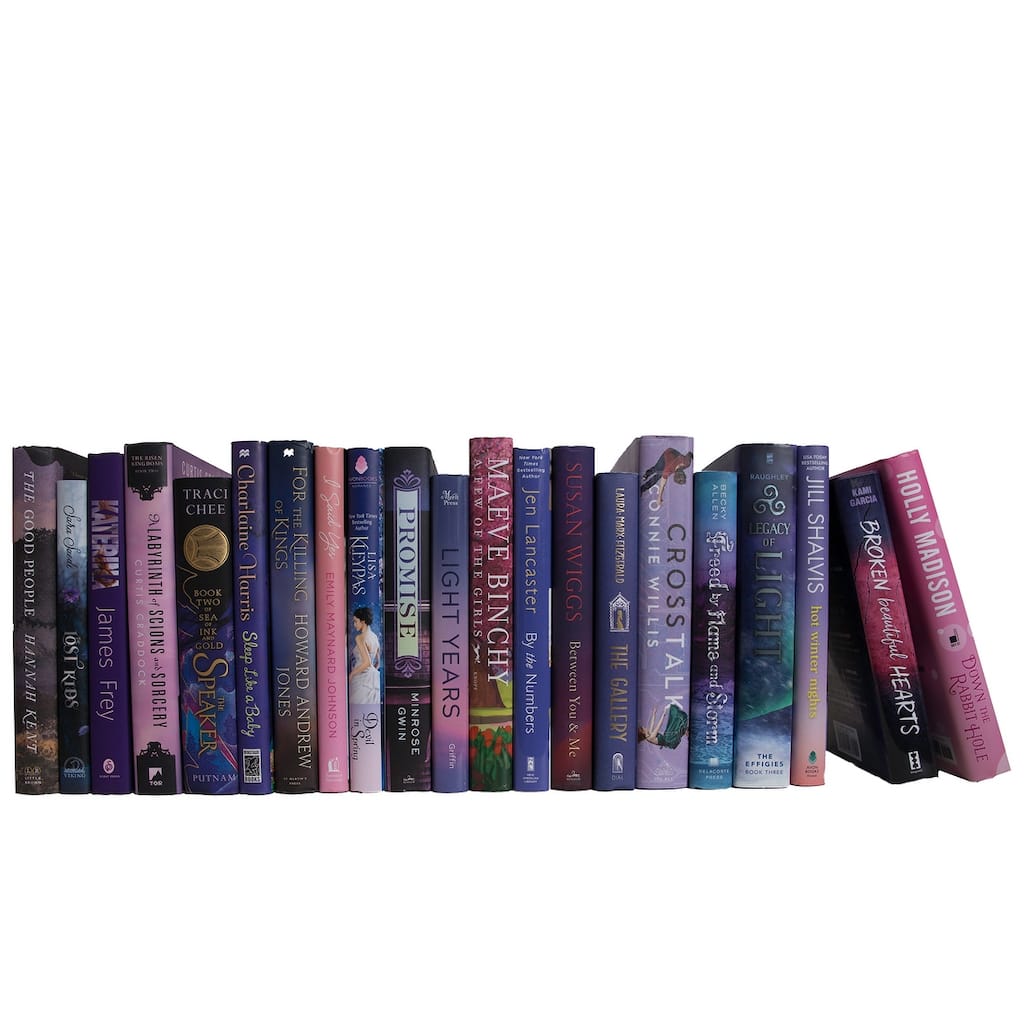 Books Purple Decorative Accessories: Frosted Berry Color By The Foot