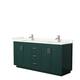 Option Green, Nickel Trim, Giotto Quartz Top