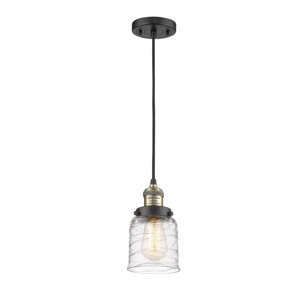 Innovations Lighting Franklin Restoration Bell - 1 Light 5" Cord Hung Mini Pendant