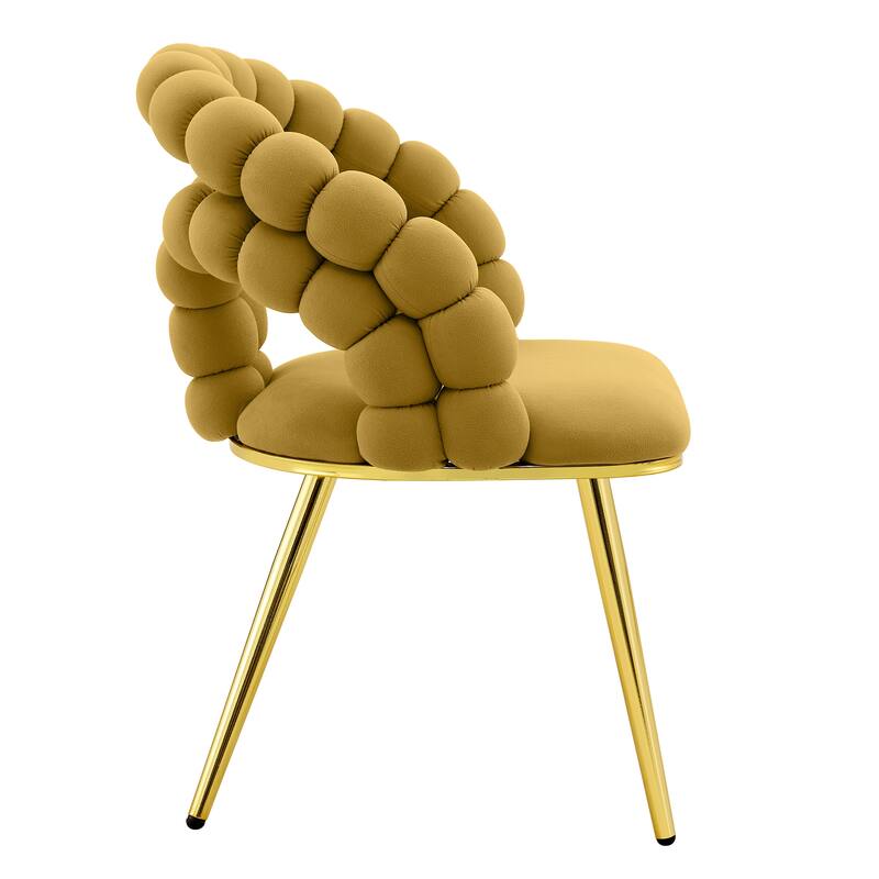 Elegant Side Chair Reception Chair Accent Chair Leisure Chair Meeting Room Chair Office Chair with Metal Legs