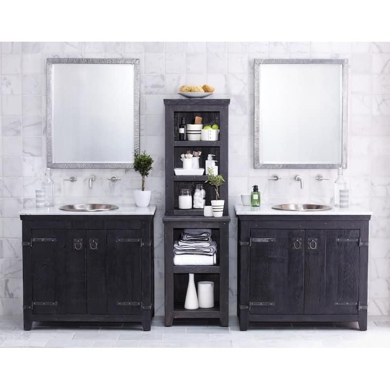 Americana Anvil 36-inch Reclaimed Wood Bathroom Vanity (Base Only)