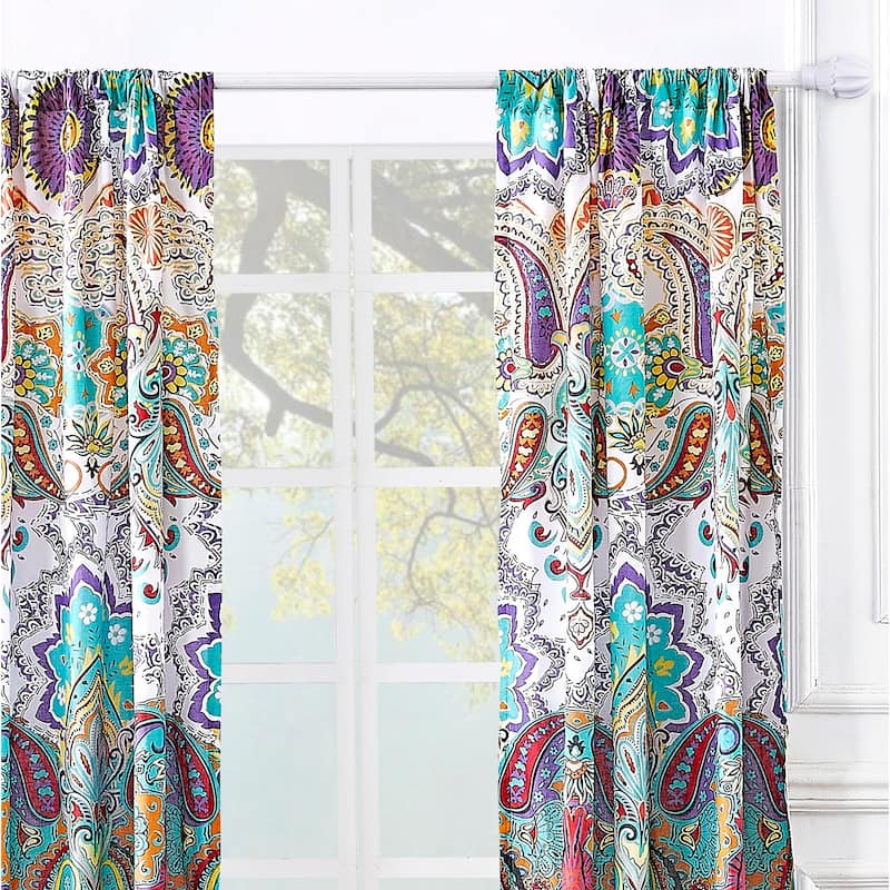 The Curated Nomad Horsdal Curtain Panels - Set of 2 - 84 x 84 inches