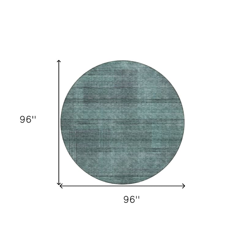 HomeRoots Striped Transitional Rectangle Outdoor Rug