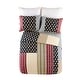preview thumbnail 2 of 3, Modern Heirloom Americana Cotton Reversible Pieced Quilt Set