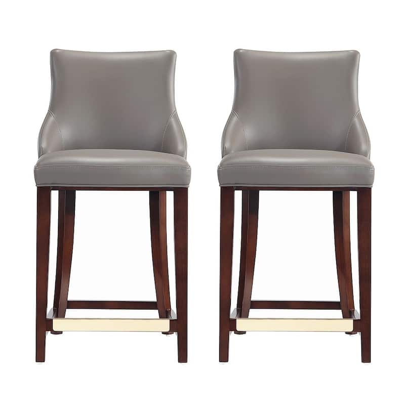 Manhattan Comfort Modern Shubert Upholstered Counter Stool