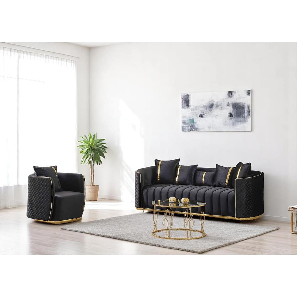 Futura 2 Pieces Living Room Sets 1 Sofa 1 Chair