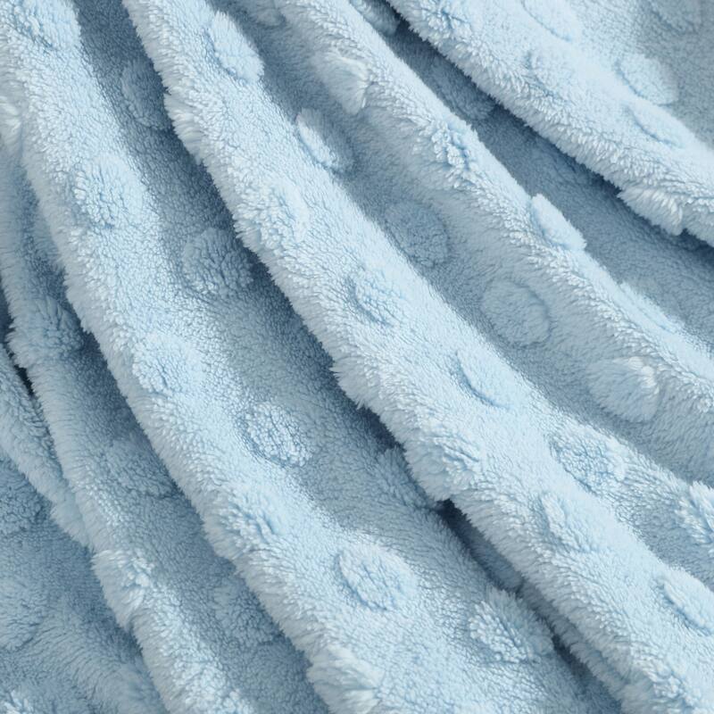 Swift Home Patterned Jacquard Plush Throw Blanket - 50" x 70"