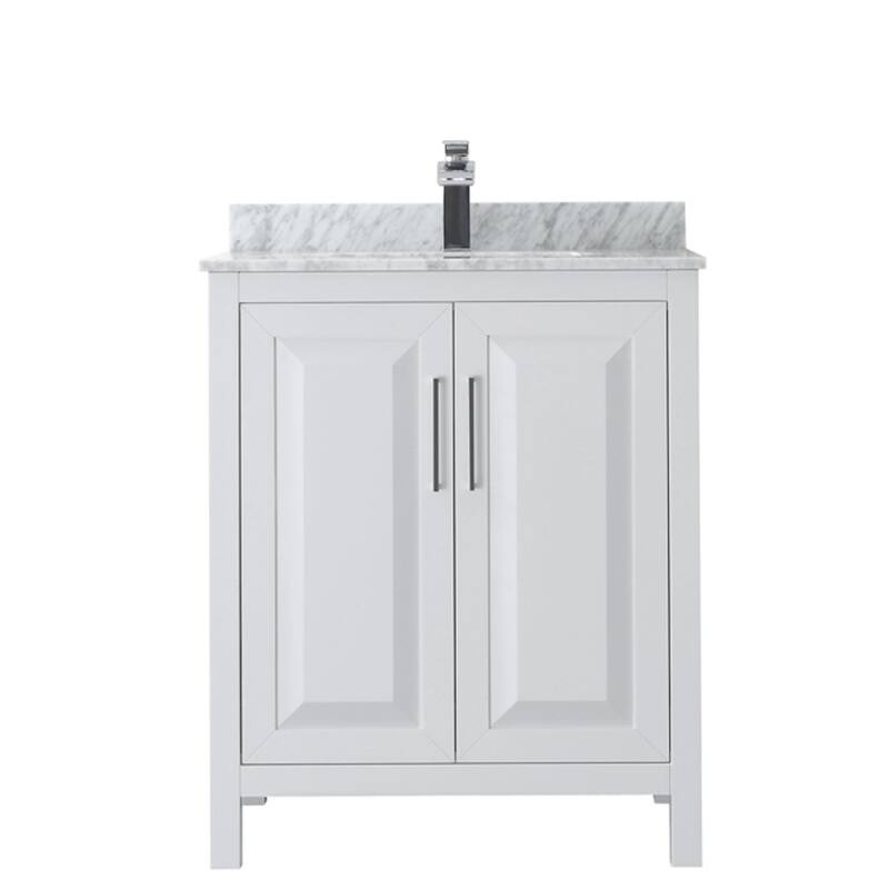 Wyndham Collection Daria 60" Free Standing Single Vanity Set with MDF