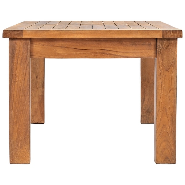 Teak San Diego Outdoor Patio Coffee Table Made from Solid A-Grade Teak Wood
