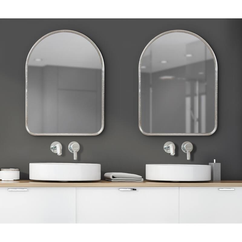 Kate and Laurel Caskill Framed Arch Wall Mirror