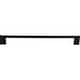 preview thumbnail 1 of 1, Top Knobs Princetonian 18-7/8 Inch Center to Center Handle Cabinet Flat Black