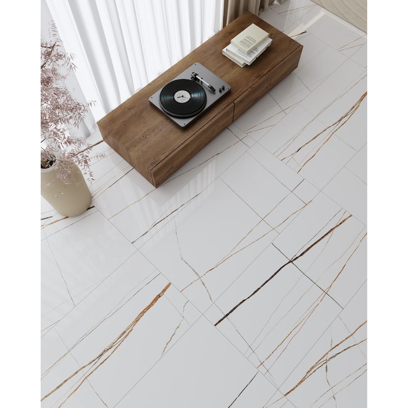 Intrinsic 24 in. x 48 in. Ishi Polished Porcelain Wall and Floor Tile