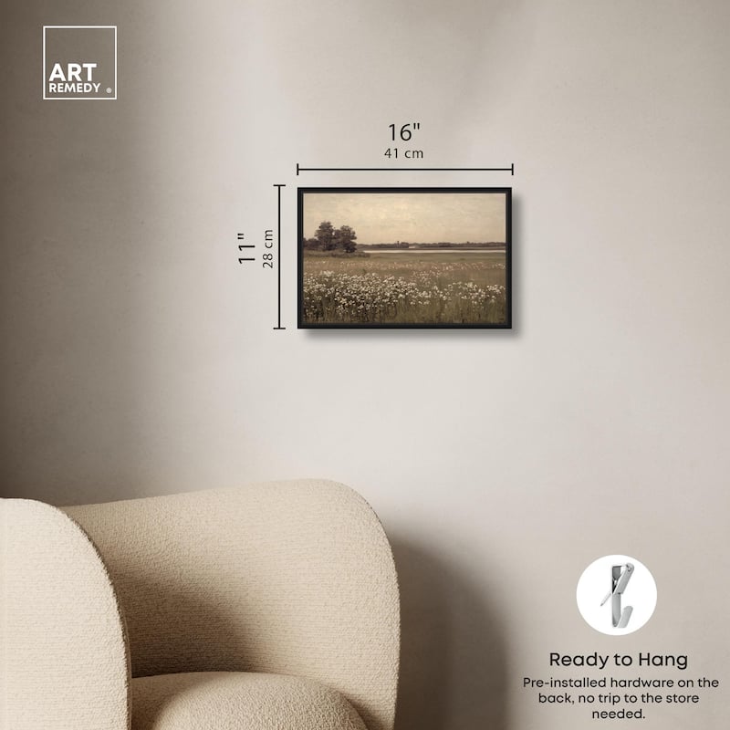 Hazy Day Canvas by Art Remedy