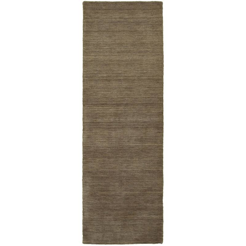HomeRoots Solid Color Modern Rectangle Area Rug
