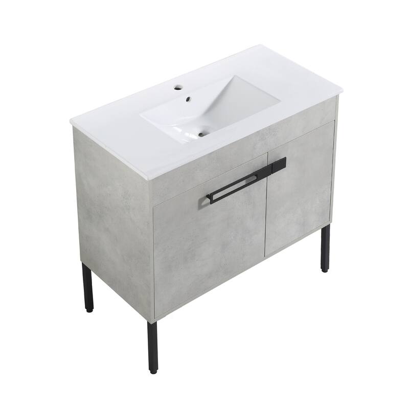 Freestanding Bathroom Vanity with Sink