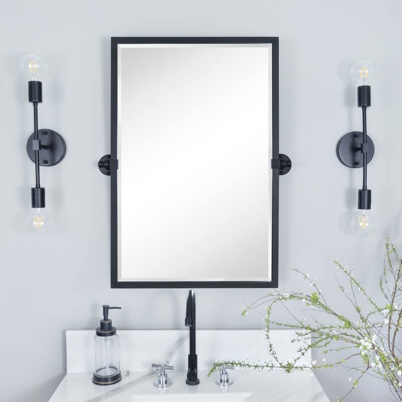 Blakley Rectangle Metal Wall Mirror