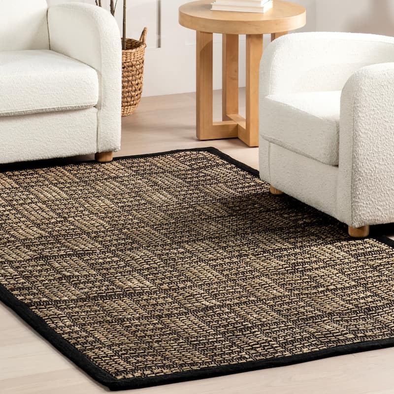 Nuloom Armani Geometric Seagrass Area Rug