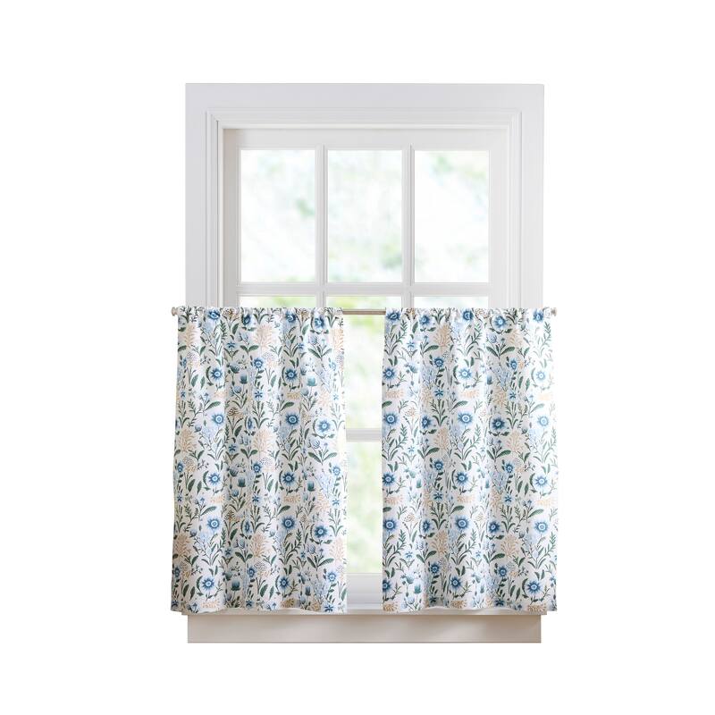 Curtainworks Lena Valance or Tier Pair Curtain Collection