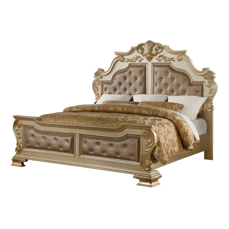 Miranda Gold Bedroom Set