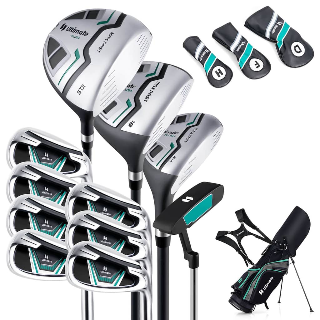 Ultimate Men's Complete Golf Club Set Golf Club Package Set incl 460CC - See Details