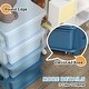 preview thumbnail 14 of 25, Qaba 4 Tier Kids Storage Unit, 4 Drawer Chest Toy Organizer Plastic Bins for Kids Bedroom Nursery Kindergarten Living Room