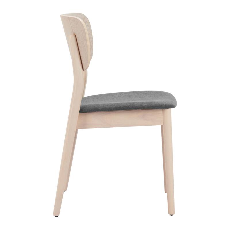 Kellua Dining Chair Gray & Natural - Gray/Natural