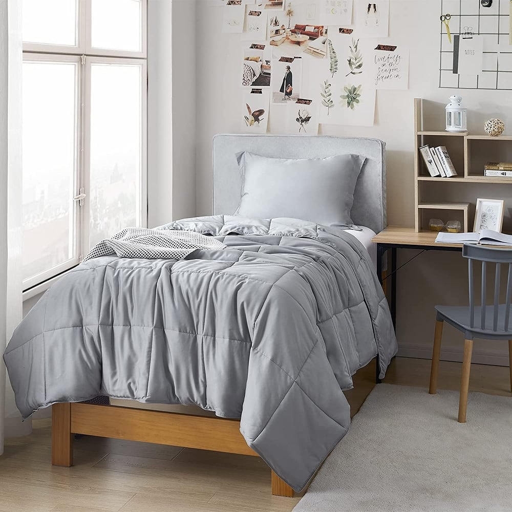 Menopleasing - Coma Inducer® Oversized Cooling Comforter Set - Ultimate Gray