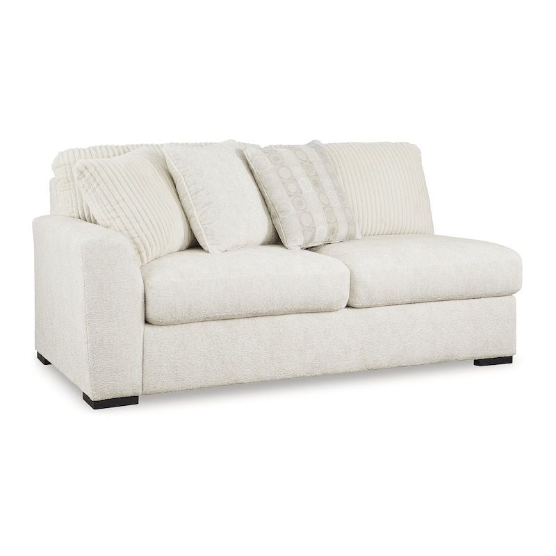 Signature Design by Ashley Chessington Ivory 4-Piece Sectional with Chaise - 152"W x 106"D x 40"H