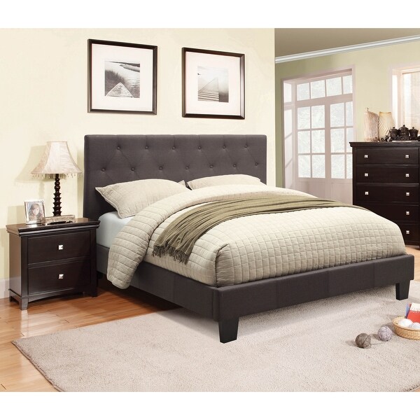 Audrey upholstered low profile platform sale bed