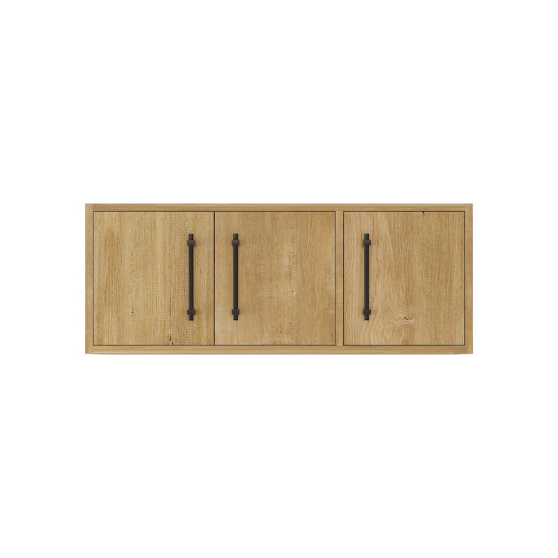 Victoria 36 Inches Top Cabinet Wall-Mounted (Right) - 35.7 - Oak Finish - Oak