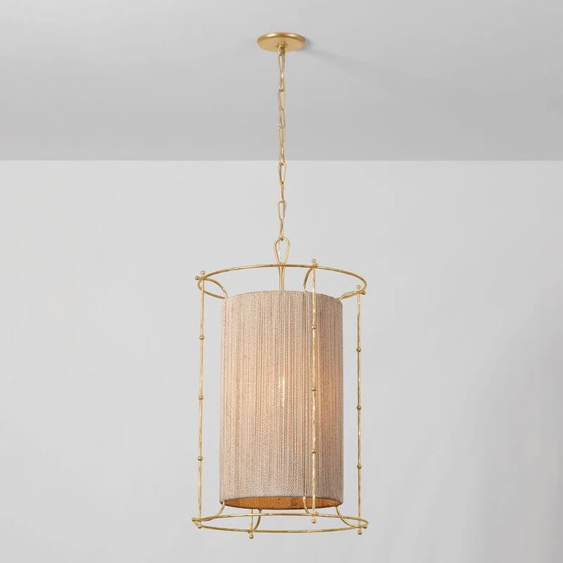 Hudson Valley Lighting 8020 Jones Point 20" Wide Pendant with Abaca