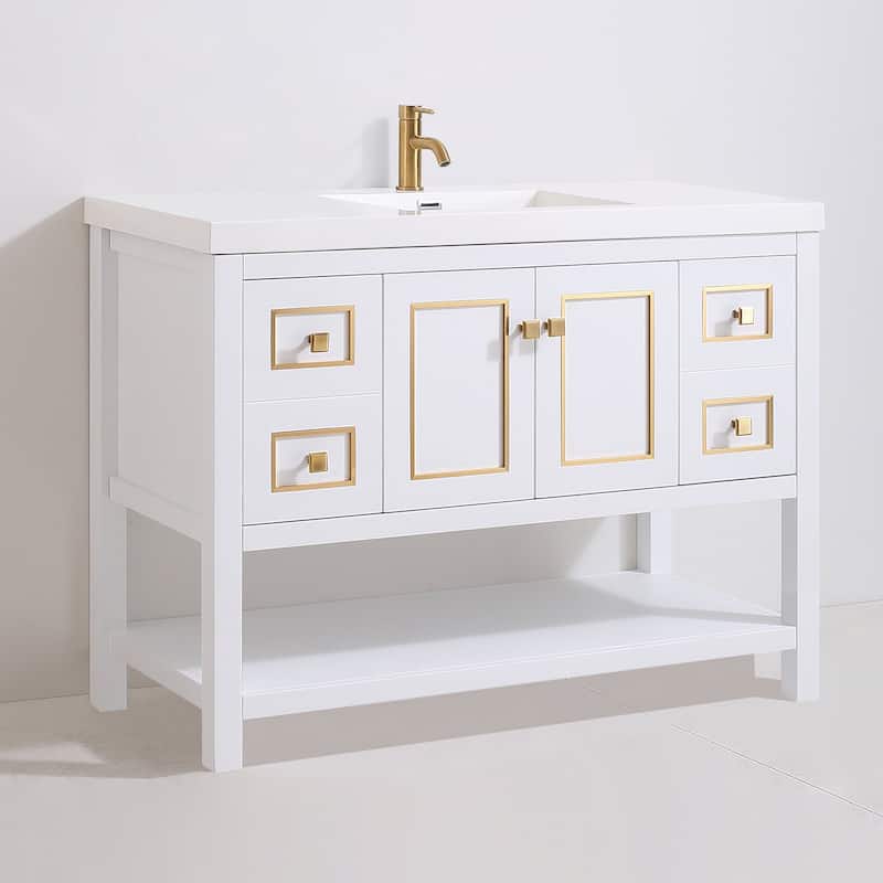 Davis 48" Single Bathroom Vanity Set