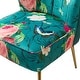 preview thumbnail 14 of 67, Almira Living Room Armless Accent Chair Set of 2 with Elegant Pattern