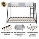 preview thumbnail 3 of 12, Metal Twin over Full Bunk Bed, Heavy-duty Sturdy Metal, Noise Reduced