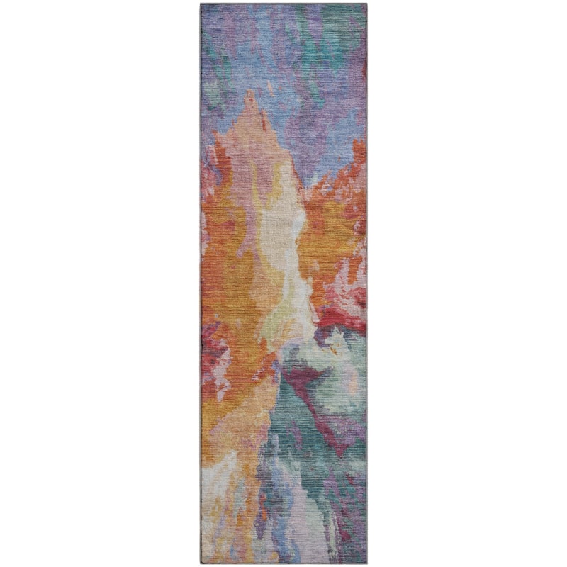 Premium Washable Super Soft Abstract Burst Mayfield Rug