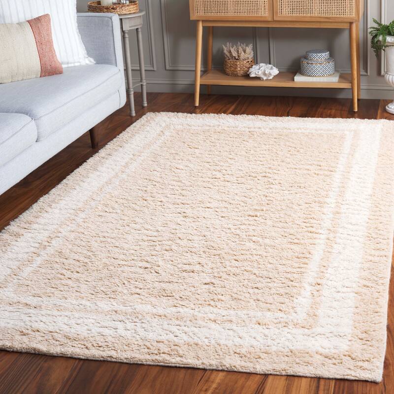 SAFAVIEH Handmade Vermont Racquel Transitional Wool Rug