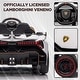 preview thumbnail 17 of 18, Kids Ride On Car 12V Licensed Lamborghini with Control Music LED Light