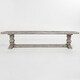 preview thumbnail 3 of 7, Sagrada Sierra Grey Wood Dining Bench