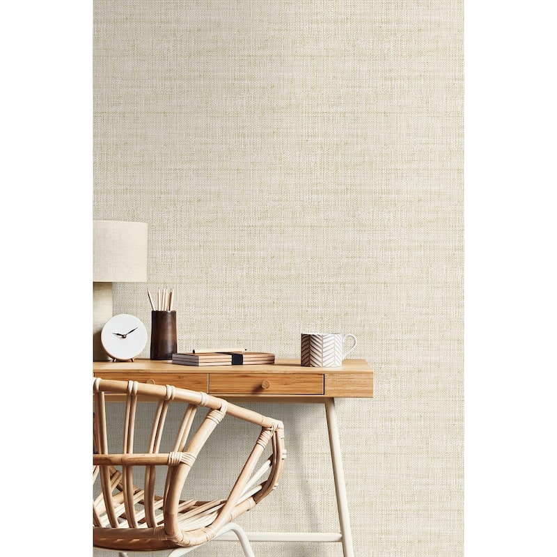 Seabrook Designs Wild Bind Embossed Vinyl Unpasted Wallpaper