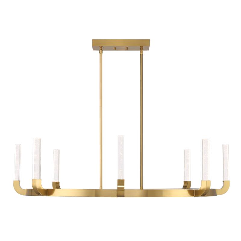 Savoy House 1-2507-8 Del Mar 8 Light 48" Wide LED Ring Chandelier